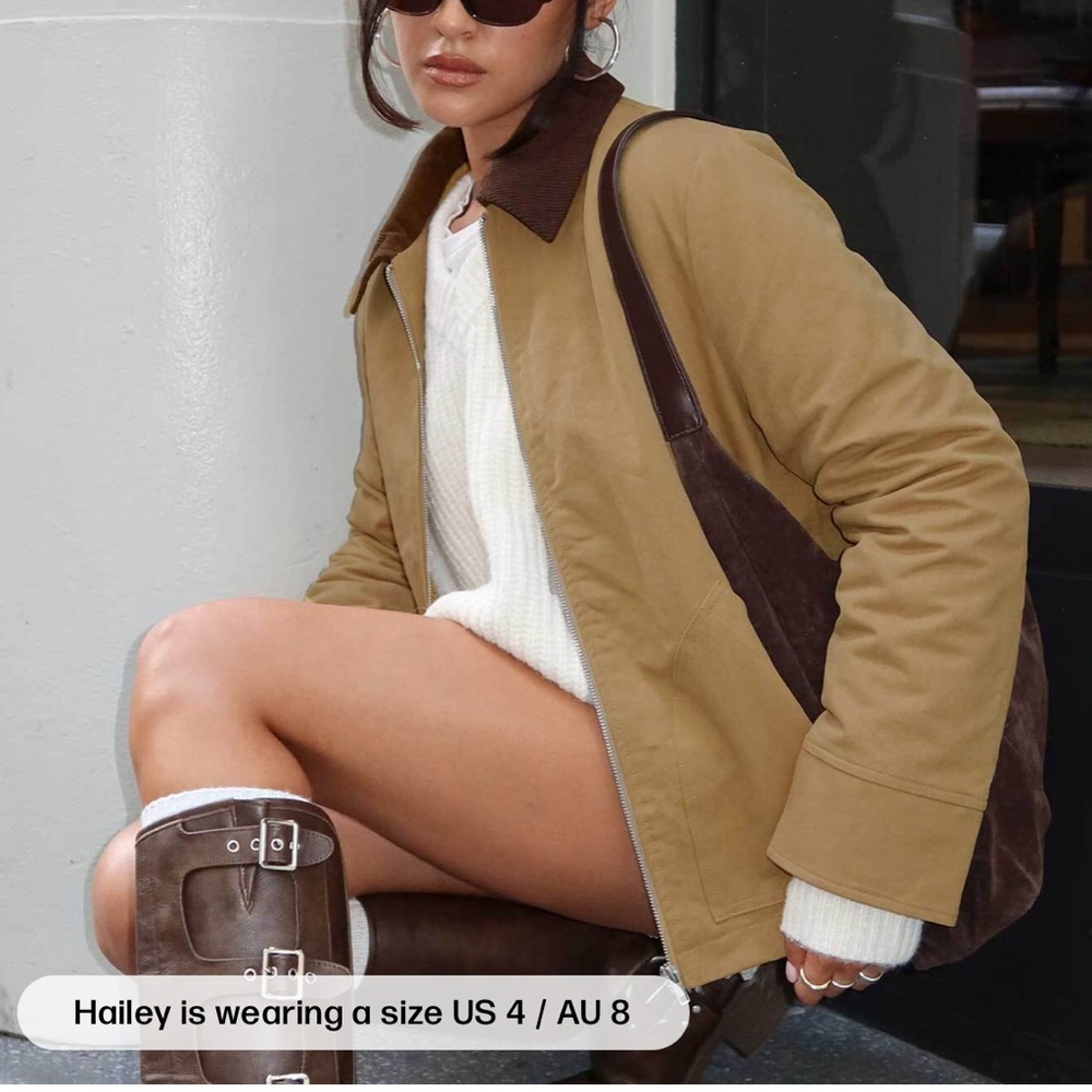 Princess Polly Chesterbrook Jacket Brown - US 2 / Brown